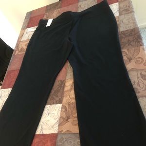 Black Stretch Yoga Women’s Pants Flair Leg